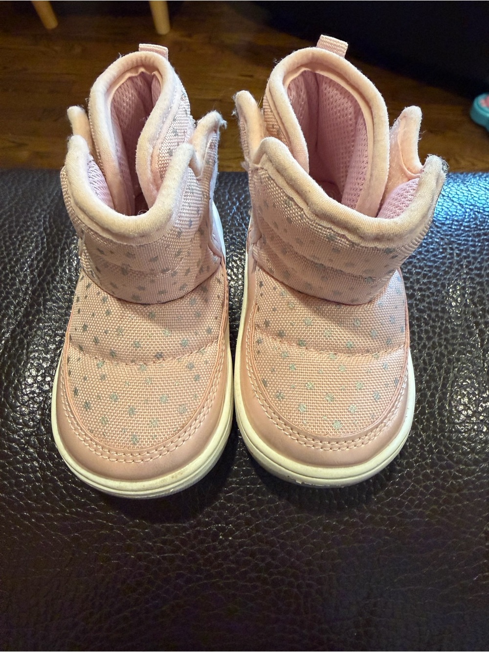 Stride rite Pink Cozy Winter Boots